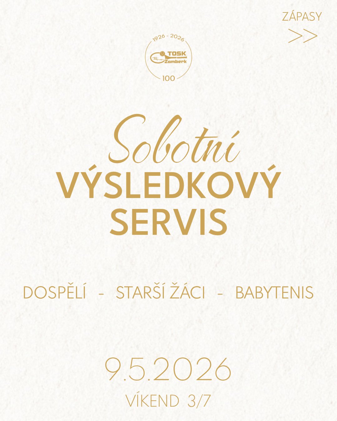 Výsledkový servis: sobota bez bodů pro dospělé, uspěli jen starší žáci B