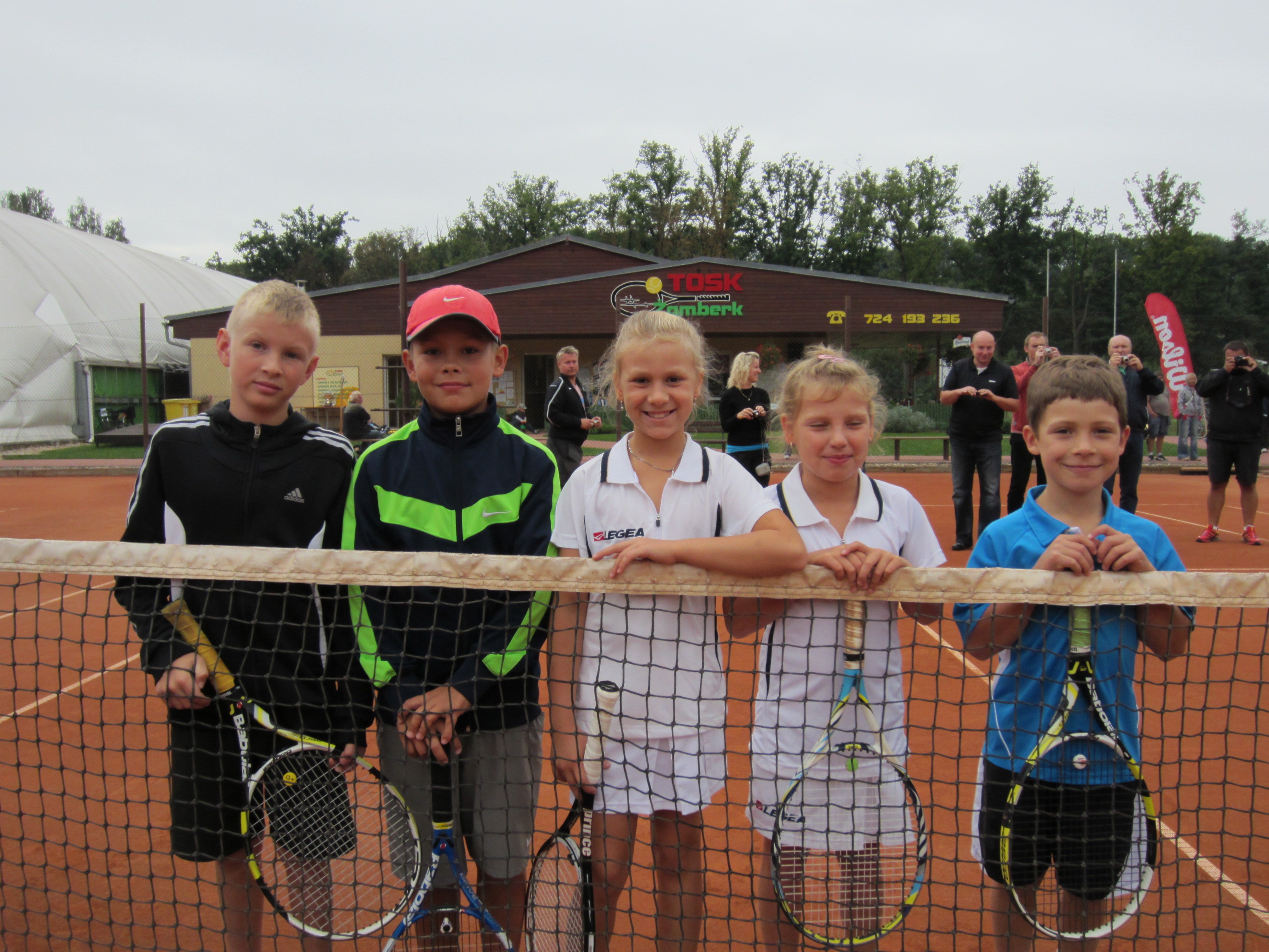 2012 - družstvo babytenistů