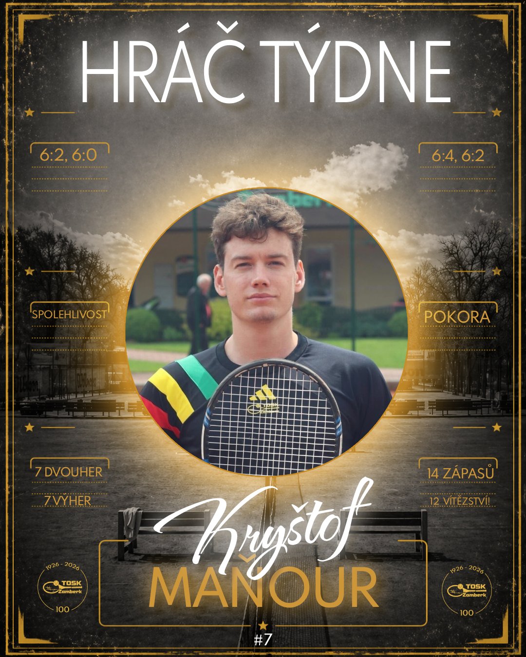 Hráč týdne: Kryštof Maňour