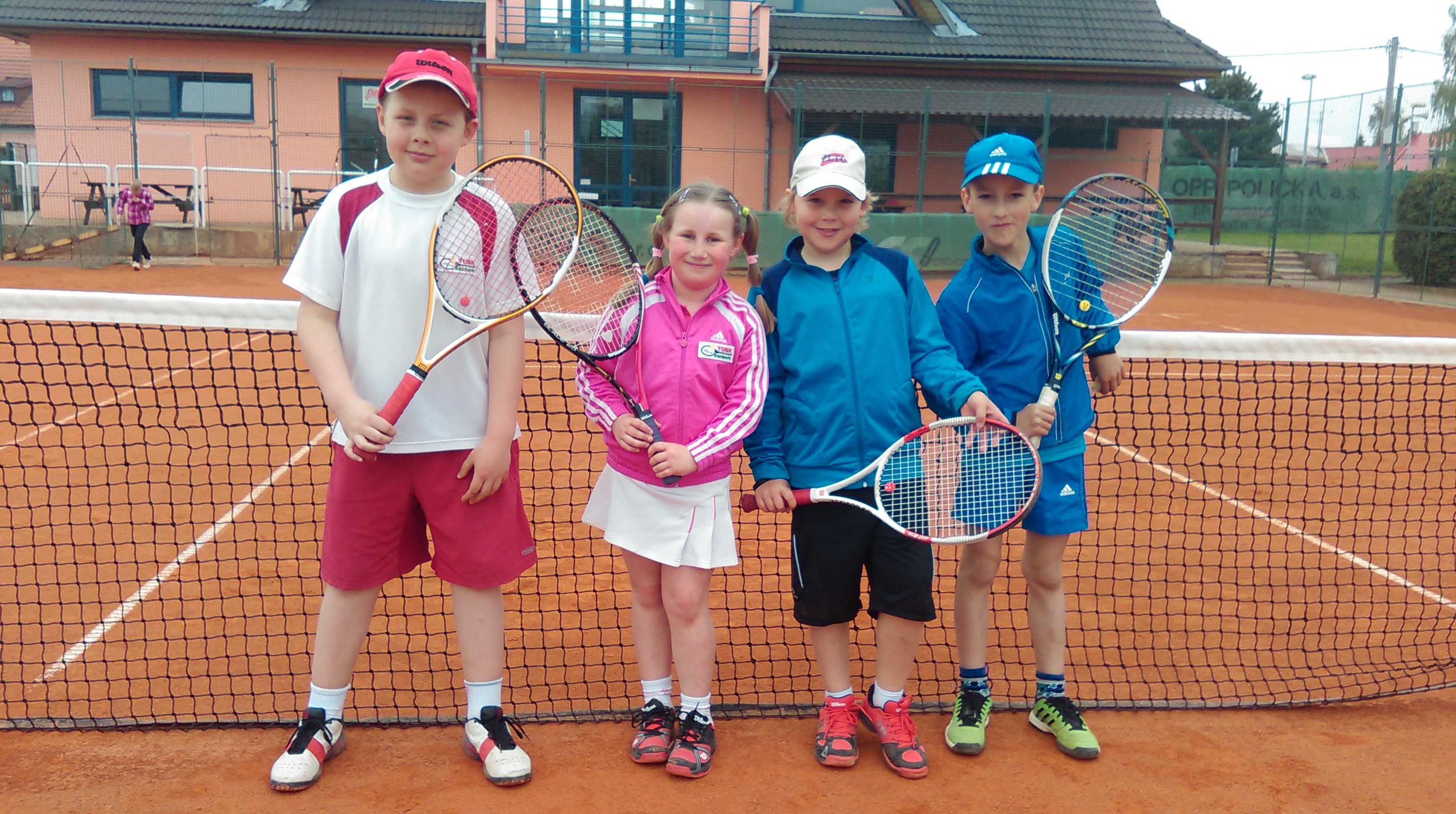 2015 - družstvo babytenistů