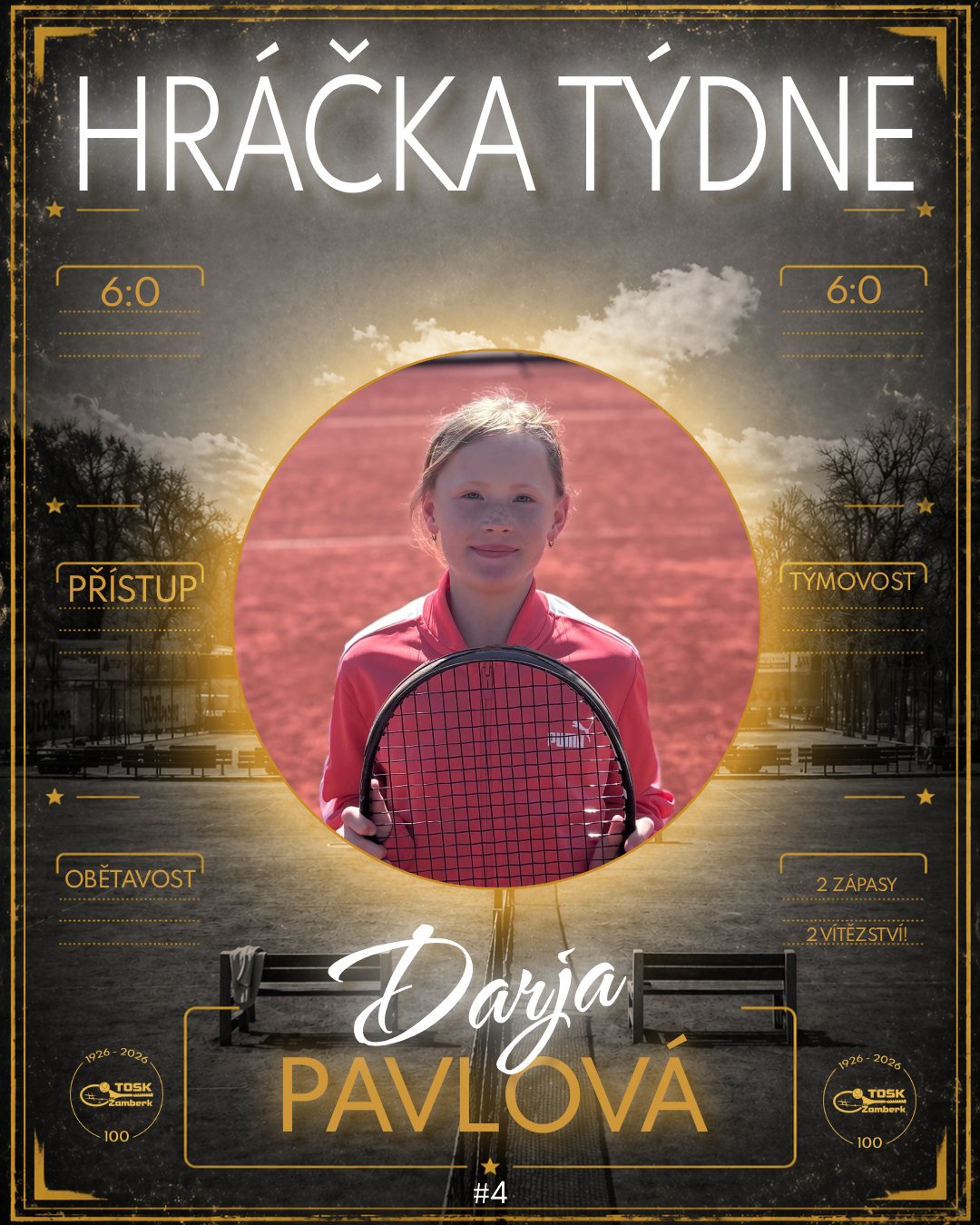 Hráčka týdne: Darja Pavlová