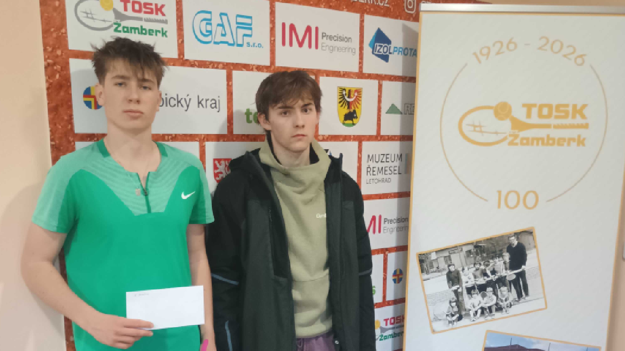 Maxim Luňák si ze Žamberka odváží turnajový titul