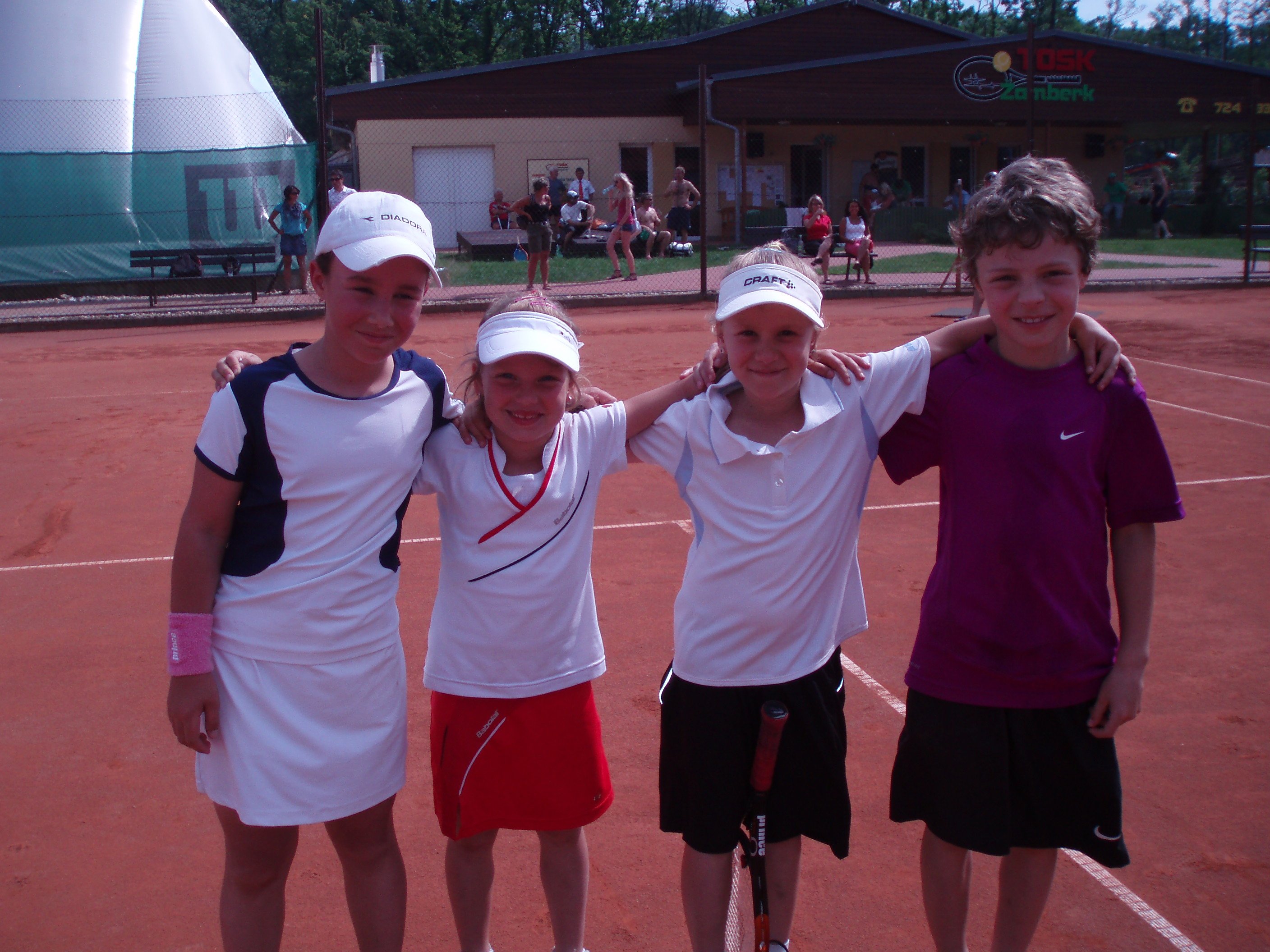 2011 - družstvo babytenistů